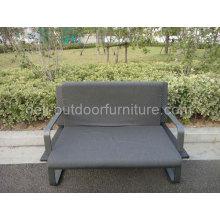 Amortiguador doble rota dos plazas al aire libre muebles silla